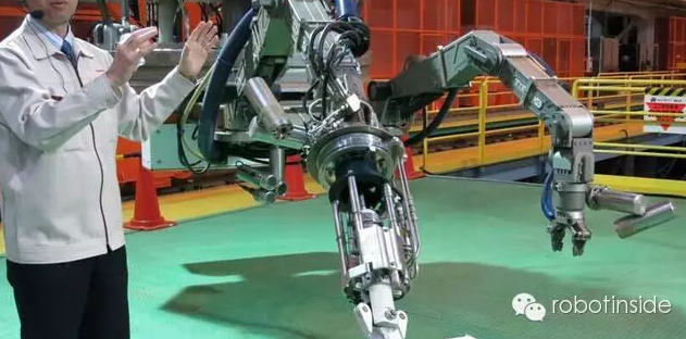東芝開發(fā)出巨型機器人 協(xié)助清除福島核反應堆