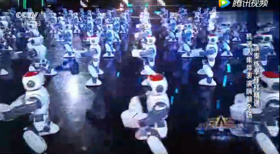 108個機器人同臺表演太極拳，震撼全中國！