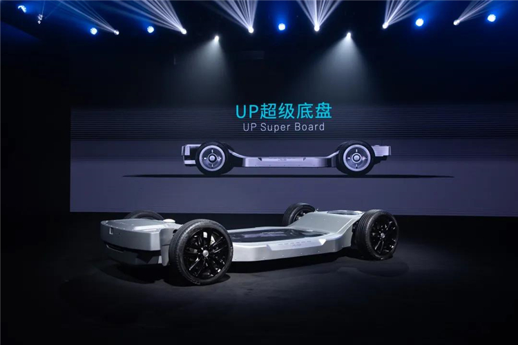 搭載鐳神智能CH128X1車規激光雷達，悠跑科技UP超級底盤升級發布